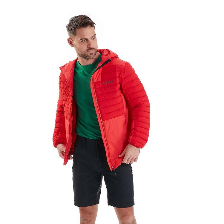 Pánska Paperova Bunda Berghaus Affine Červené Slovensko 9603JWSPG